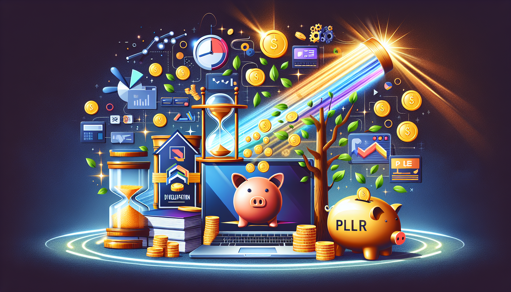 Illustration of benefits of using PLR products